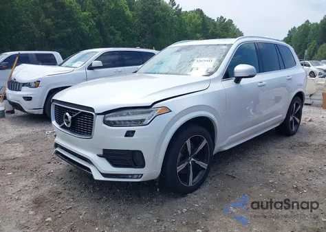 2016 Volvo Xc90 T6 R-Design из США, поврежденный, VIN YV4A22PM9G1077163